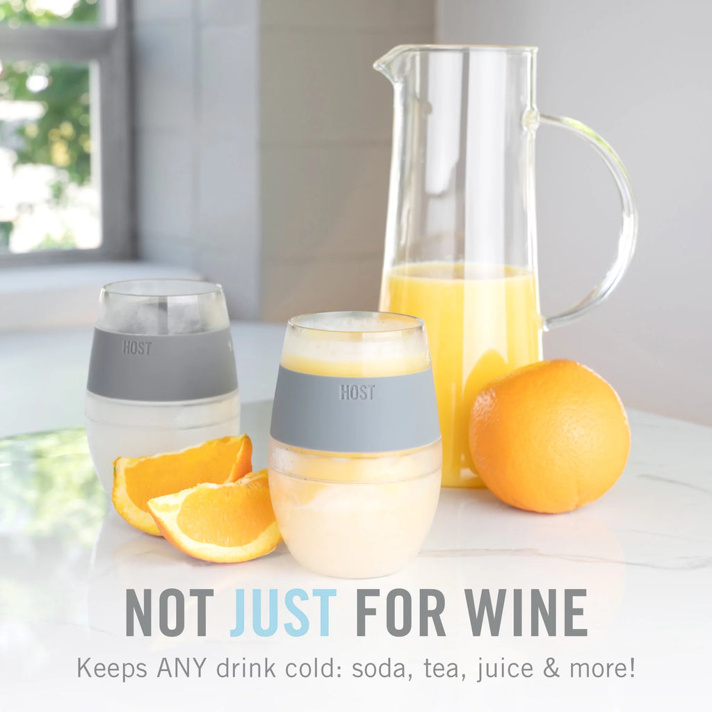 Plastic Double Wall Insulated Freezable Drink Cooling Cup Mint Green K193