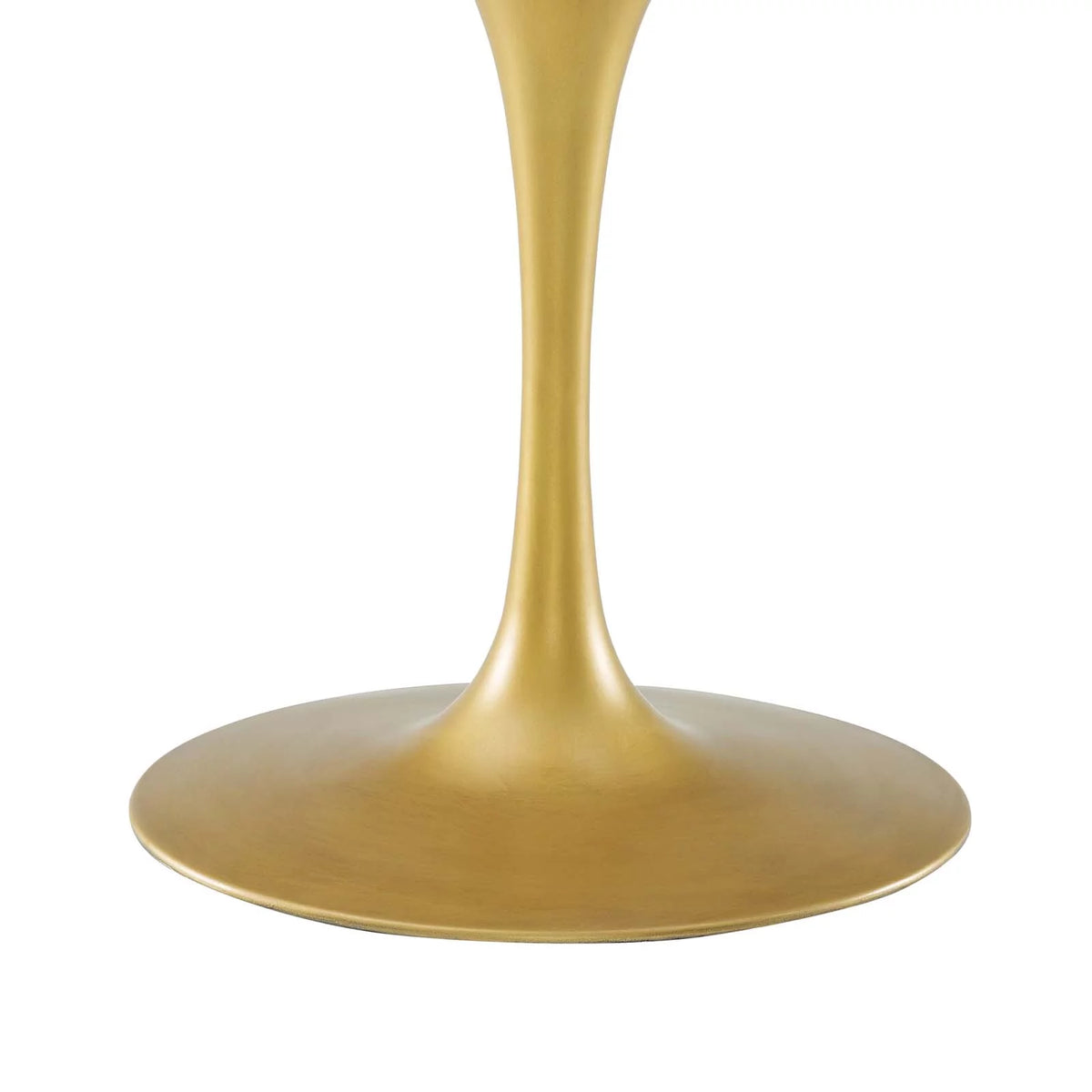 Black Gold Oval Wood Dining Table D908