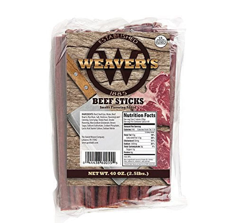 Smoked Meat Sticks 2.5 lbs. E927