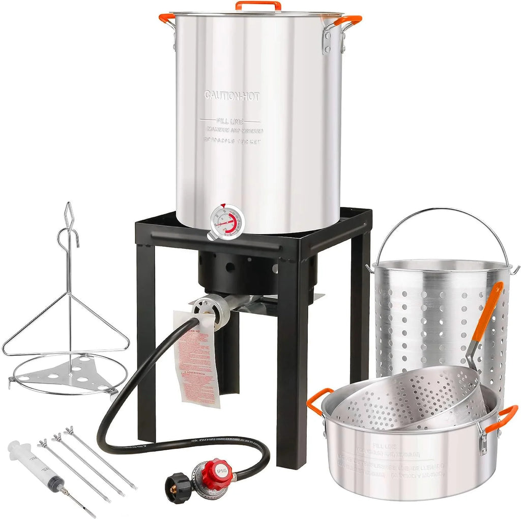 10 Qt Propane Outdoor Fish Fryer Set L4625