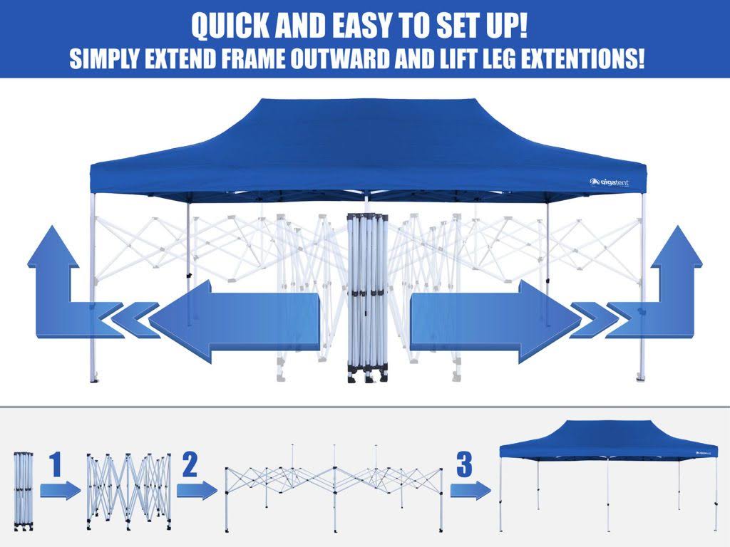 Red Party Tent Canopy T9311