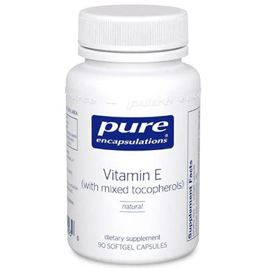 Vitamin E with Mixed Tocopherols 90 Capsules D12121